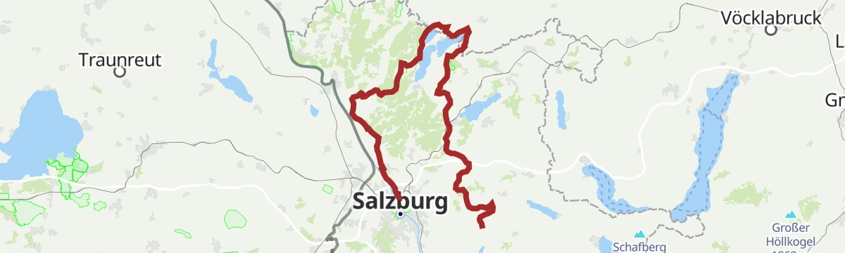 Route map: Rennradtour SalzburgerLand